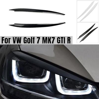 Для Volkswagen VW Golf 7 MK7 GTI R автомобильные фары для век брови украшения фар автомобиля аксессуары для стайлинга отделки