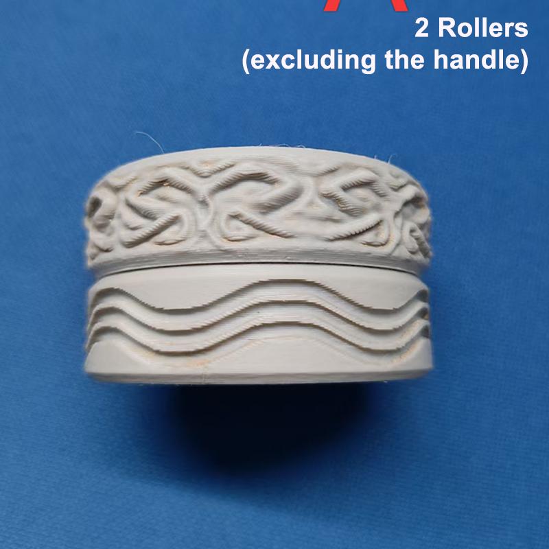 Egyptian-Inspired Relief Rolling Tool Clay Texture Wheel Clay Stamp Roller Pottery Making Tools Diy Handcrafts, Arts & Crafts