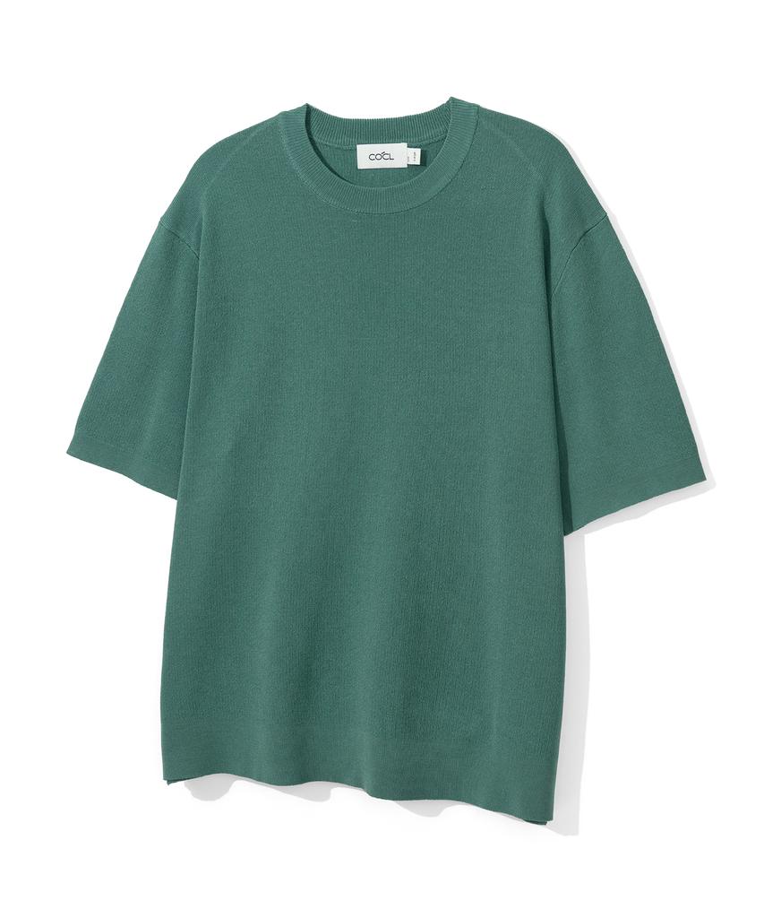 COSTUME O’CLOCK [2Pack] Cool Linen-Like Short Sleeve Knit Set