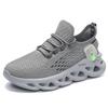Popular Sports Shoes Men's Foreign Trade Large Size 50 Ultra-light Casual Men's Shoes Twist Bottom Transport Flying Woven Breathable Running Shoes Men