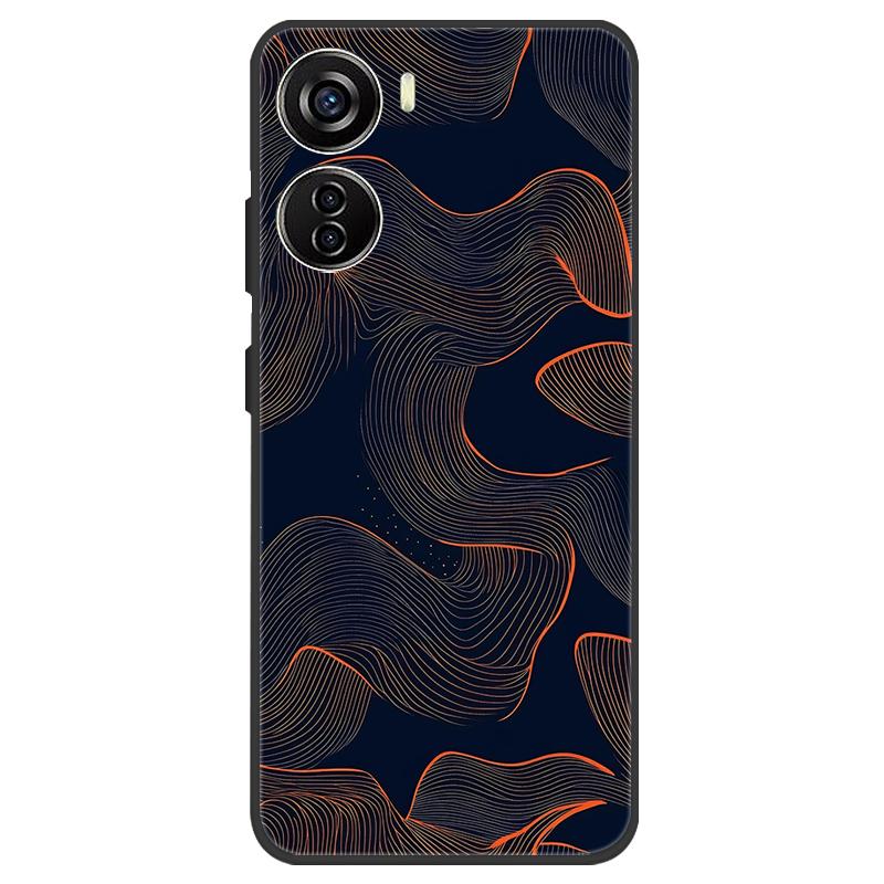 For ZTE Nubia Neo 5G Case Silicone Luxury Space Soft Bumper for ZTE Nubia Neo 5G Phone Cover TPU Funda Nubia Neo Fashion Bag