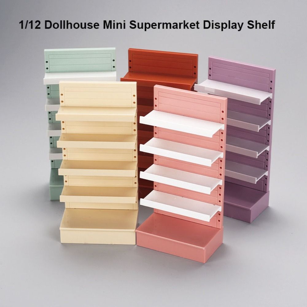 Mini 1/12 Dollhouse Cabinet Dollhouse Simulated Snack Cabinet Dolls House Desktop Decoration