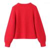 2025 Autumn Women's Long Sleeve Knit Cardigan Sweater Top - European & American Style