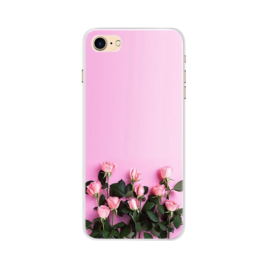 For Apple iPhone 7 8 SE 2020 Case Soft Tpu Anti-knock Bumper For Fundas Apple iPhone 8 Cases Apple SE 2020 A2296 Cover iPhone7 8