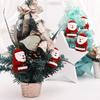 Christmas Bell Christmas Tree Ornament Snowman Santa Claus Rings Box Christmas Jewelry Box  Propose