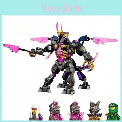Ninjago Кристальный Король Модель из Строительных Блоков Игрушка Для Мальчиков Детей Коллекционный Подарок
