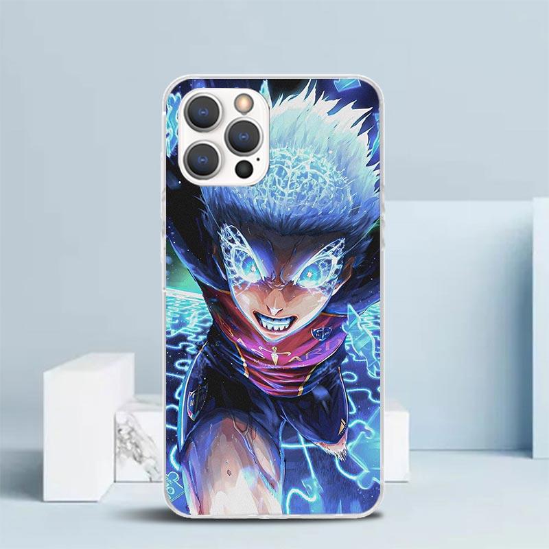 Чехол для телефона Blue Lock Исаги Ёити Для IPhone 16 17 Air 16E 15 14 Plus 13 Mini 12 11 Pro Max 7 8 + SE 2020 Мягкий ТПУ Задняя крышка 16