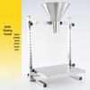 Stainless Steel Industrial Filling Funnel with Stand