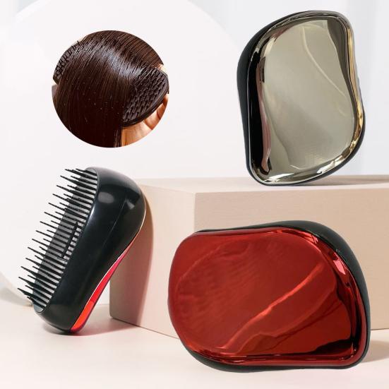 Уход за волосами головы, здоровая расческа, унисекс, массажная щетка для волос, пластиковая щетка для волос с защитой от узлов