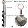Hand Auger Wood Drill, Upgrade Welds Bushcraft Auger w/ Sharp Scottish Eye, Survival Tools for Bushcraft Projects/ Camping/Outdoors, 1*10inch