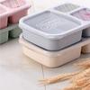 Ланчбоксы с крышкой, микроволновая печь, ящик для еды, контейнер для хранения фруктов, набор посуды, 3 решетки
