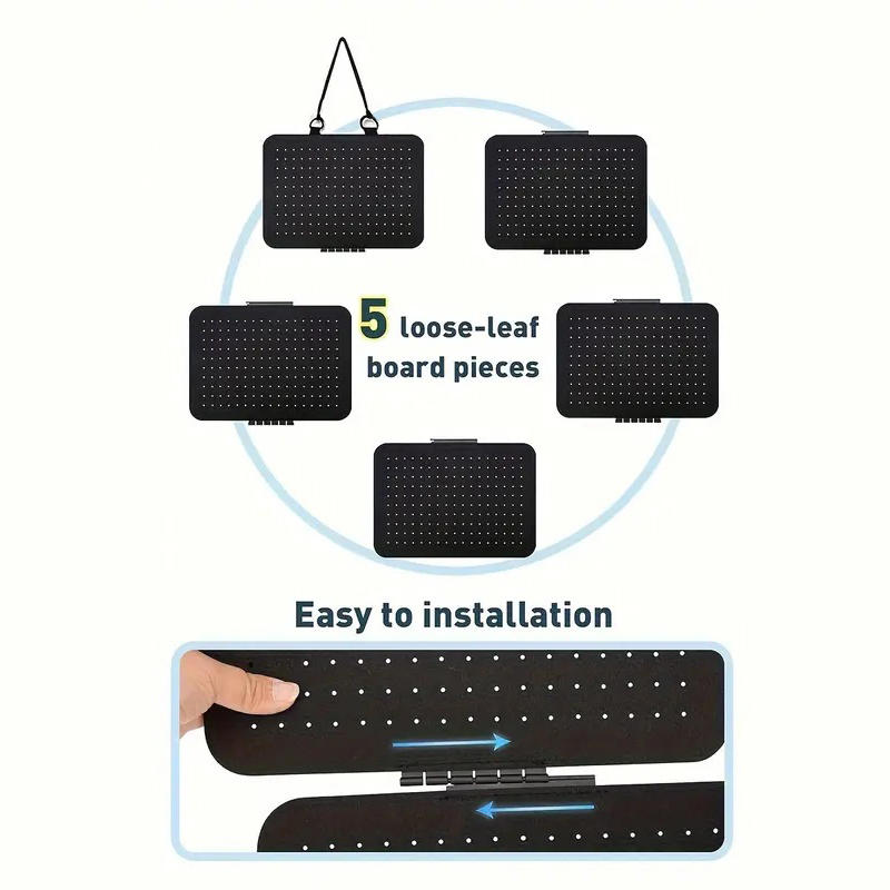 Felt Jewelry Hanging Enamel Lapel Pin Display Board Wall Mounted Badge Collection Holder Organizer with Slots for Necklace Earring