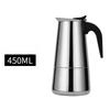 Stainless Steel Coffee Pot Mocha Espresso Latte Percolator Stove Portable Coffee Maker Drink Tool Latte Stovetop Coffee Maker