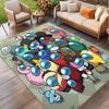 Among Us Print Rug, Washable Floor Carpet, For Entryway Dorm Laundry Room Office Study, Home Decor Birthday Christmas Gift