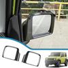 Внешнее зеркало заднего вида автомобиля, украшение для бровей, крышка, рамка, наклейки для Suzuki Jimny JB64 JB74-2023, автоаксессуары