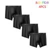 4 шт. сексуальные красные мужские трусы-боксеры для мужчин, нижнее белье, боксеры высокого качества