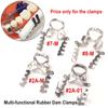Dental Multi-Funtional Rubber Dam Clamp Dental Special Clips Clamps Stainless Steel Dentist Ortho Material Tool