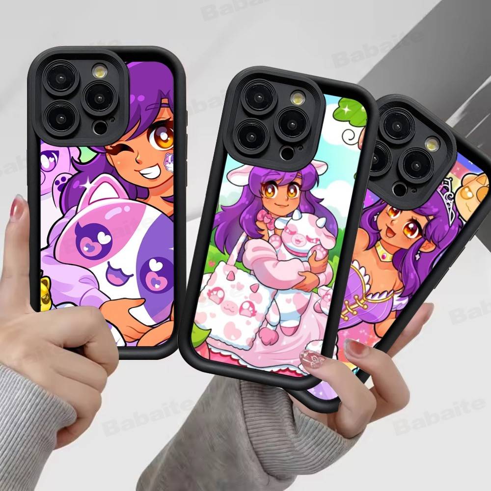 Милый и смешной чехол для телефона Aphmau для IPhone 17 16 15 14 13 12 11 Pro Max Plus Силиконовый ударопрочный чехол
