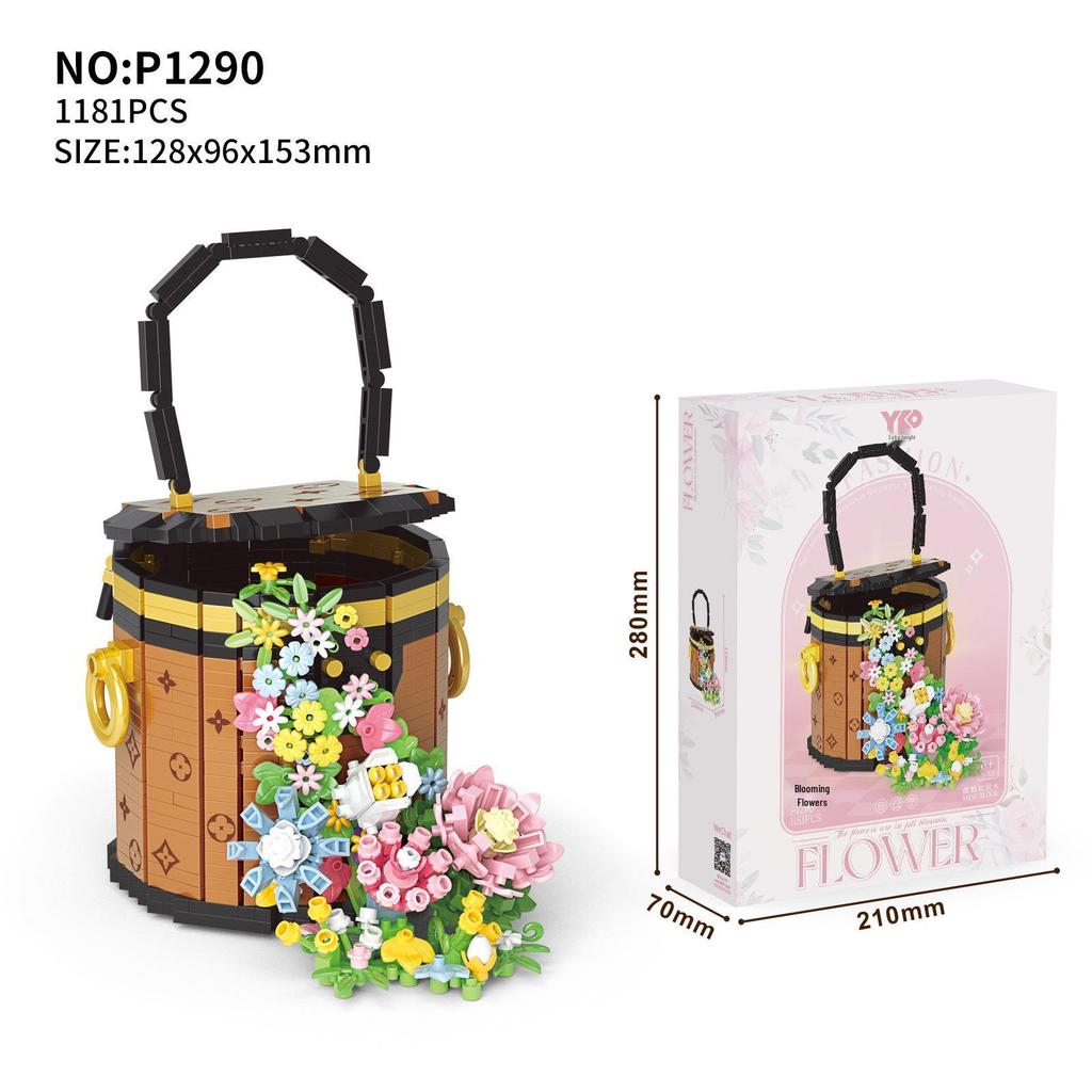 Суккулентный букет из цветов, конструктор - Праздничные подарки и игрушки