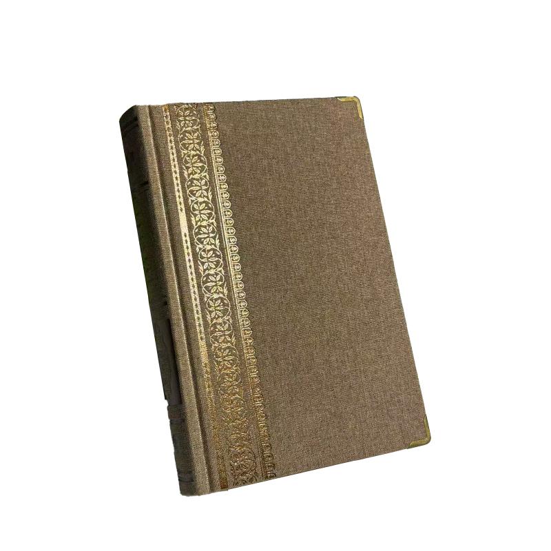 Cheap Price Premium Diary Notebook Register Journal Linen Cover with Ruled Lines Hardcover Style
