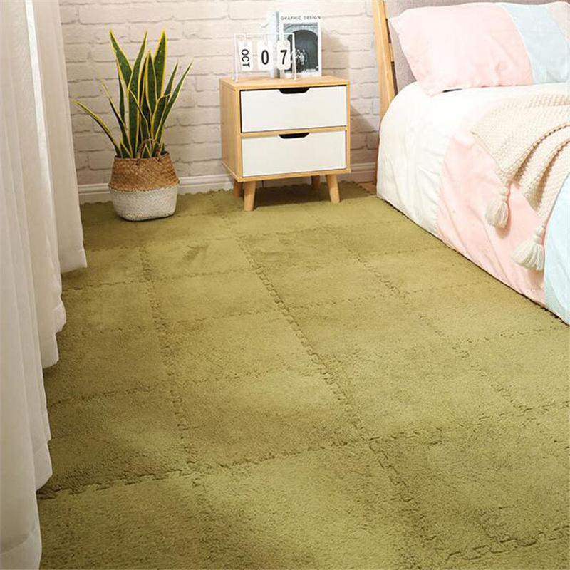 10/20 шт. 30*30 см ковры для гостиной, прикроватные детские мягкие волшебные плюшевые головоломки, толстые моющиеся коврики для ползания