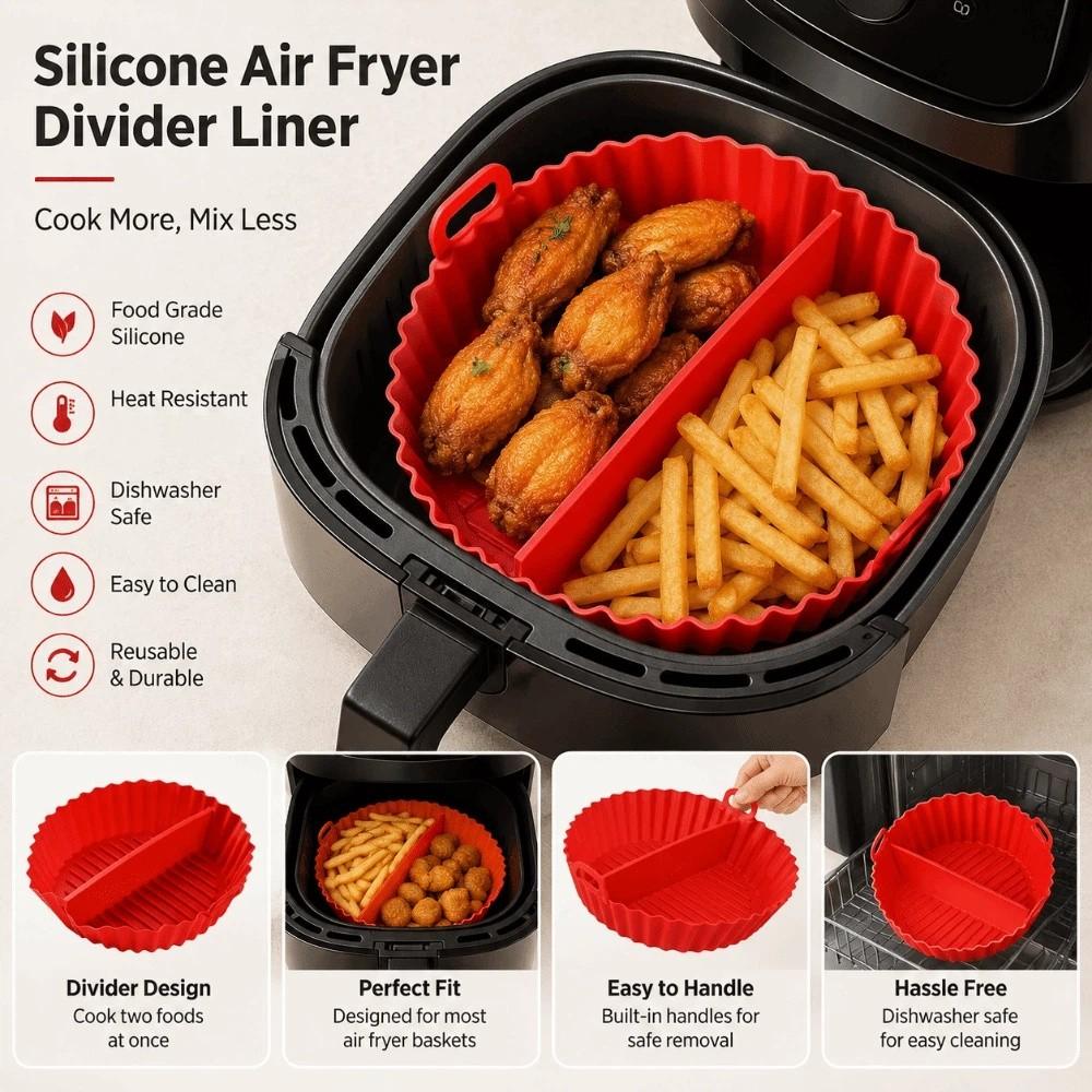 Creative Silicone Baking Tray Food Grade Non-Stick Basket Mat Microwave Use