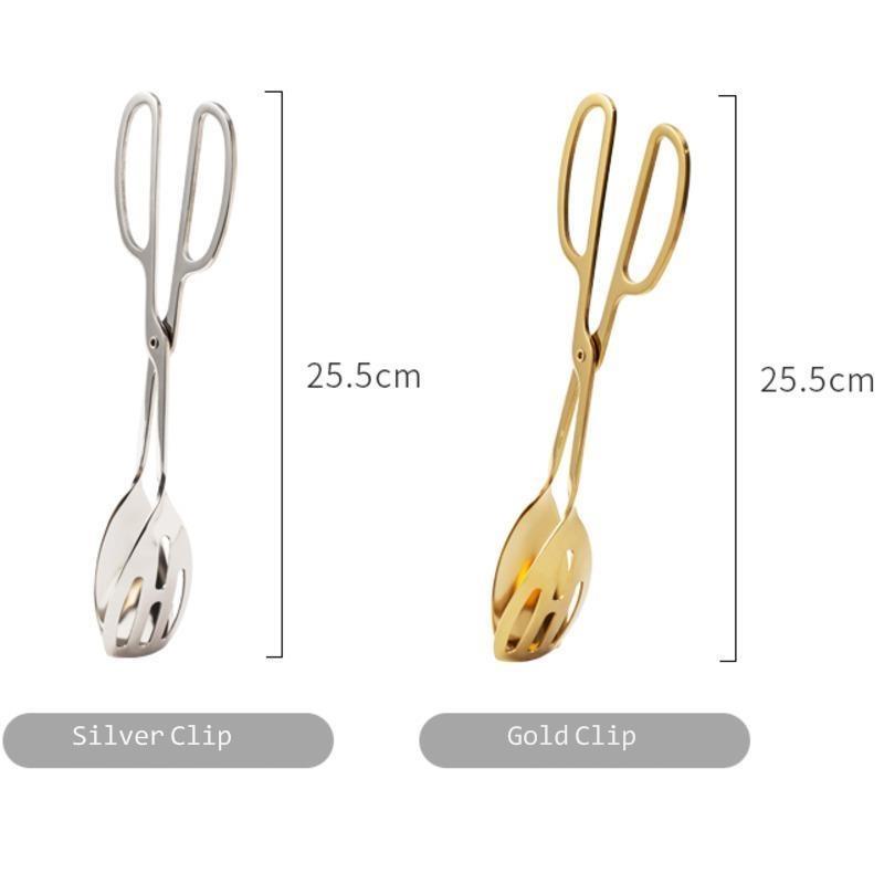 Buffet Tongs Stainless Steel Buffet Party Catering Serving Tongs Food Serving Cake Salad Bread Tongs Kitchen Baking Tools Clip5