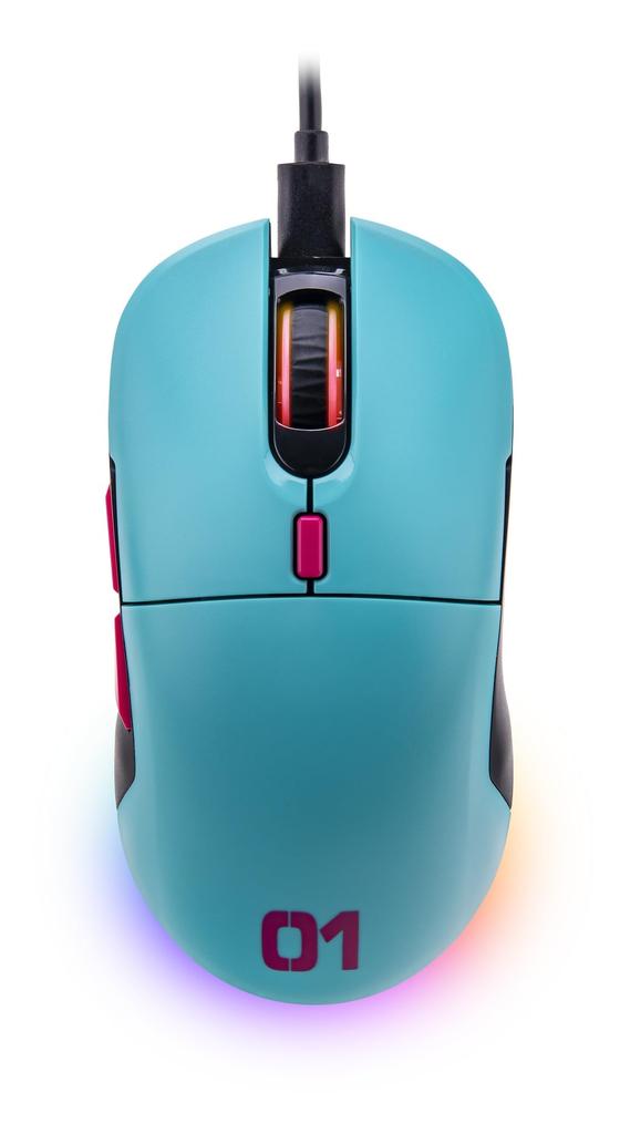 Thermaltake Neros Pro RGB Hatsune Miku Edition USB Wired Connection RGB Function Gaming Mouse Hatsune Miku Edition MS0706 GMO-NPR-WDOHBL-09