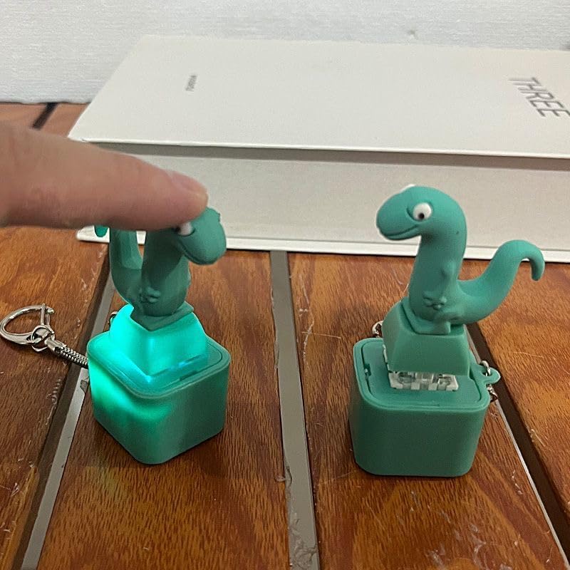 Lizard Button ,Rechargeable Animal with Sound and Colorful Lights,Fidget Toys Adults Anxiety Relief