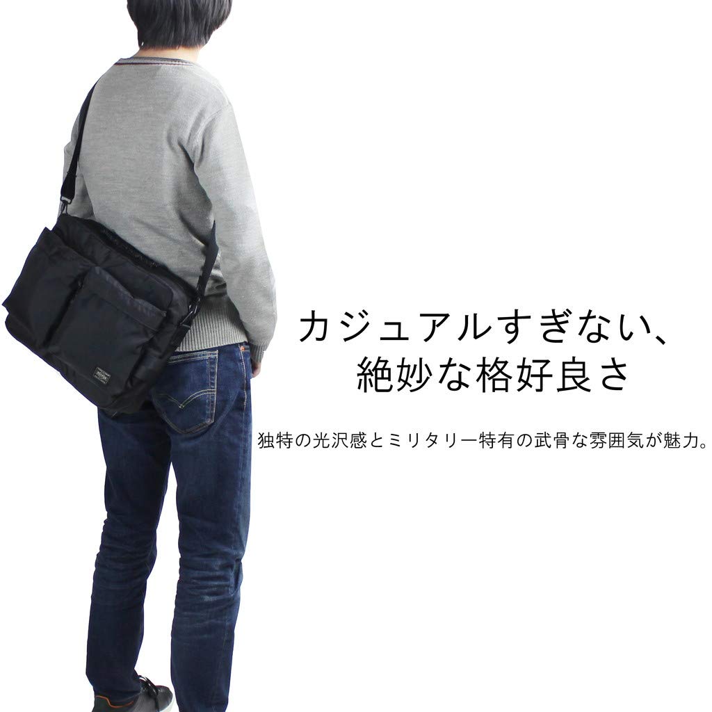 Сумка через плечо Yoshida Bag Porter, черная [PORTER FORCE] 855-07415 1.