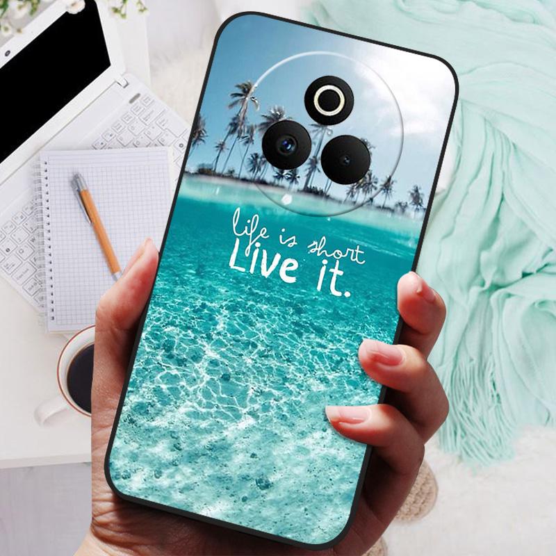 Для Realme P3 Pro 5G Чехол Силиконовая Задняя Крышка Чехол для Телефона для Realme P3 Ultra 5G Чехлы P 3 Pro Мягкий бампер coque Ударопрочный Fundas