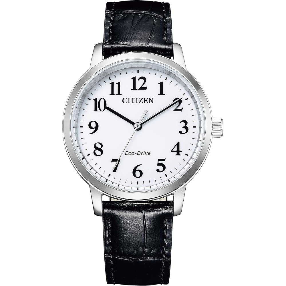 Citizen Мужские часы BJ6541-15A Фотовольтаические Eco-Drive Кожаные Бизнес-часы