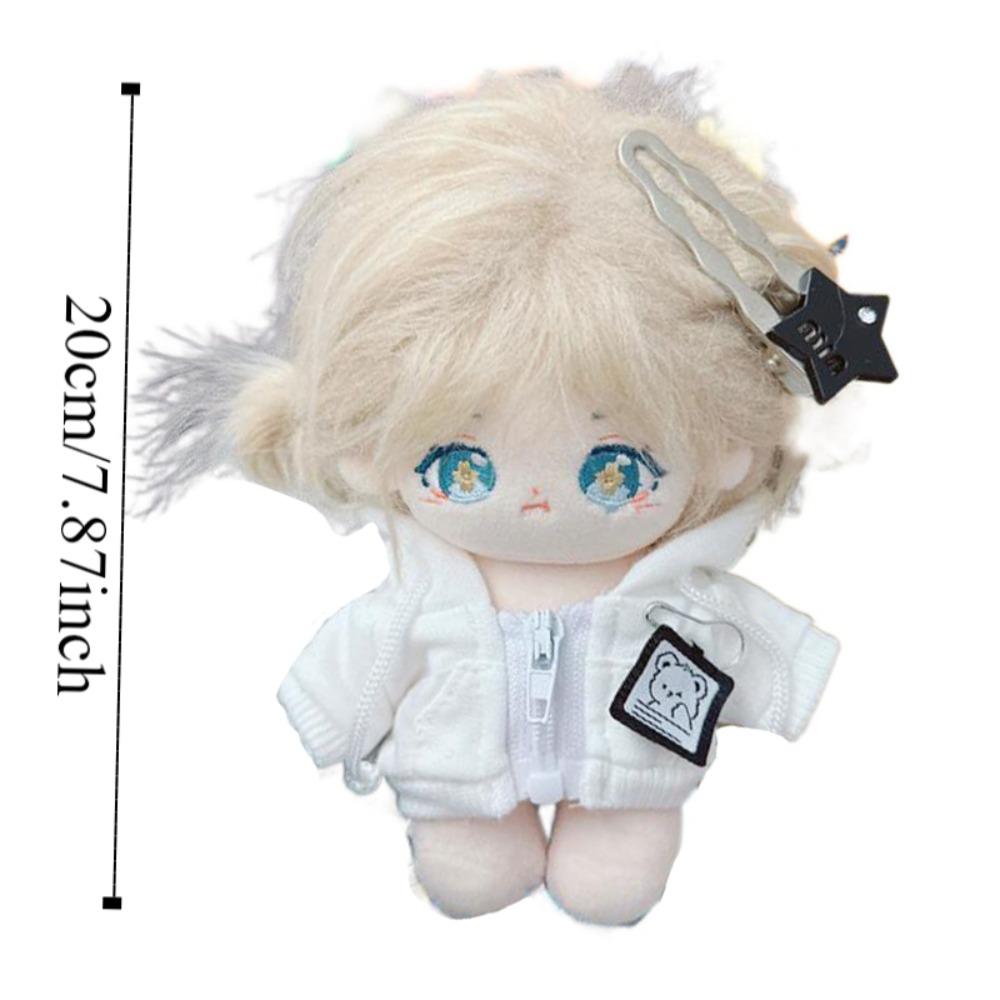 Zipper Jacket 20cm Cotton Doll Clothes Fashion No Attribute Doll Clothes  20cm Cotton Doll