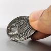 Копия древнегреческой Совы Афины Серебряная монета Коллекция иностранных монет