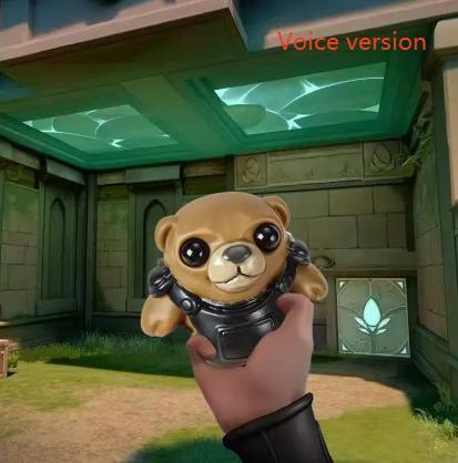 Игровая кукла Valorant 3D Тактический медведь Сжимающая игрушка Креативная игрушка для снятия стресса Мягкие моти Игрушки для взрослых и детей Подарки