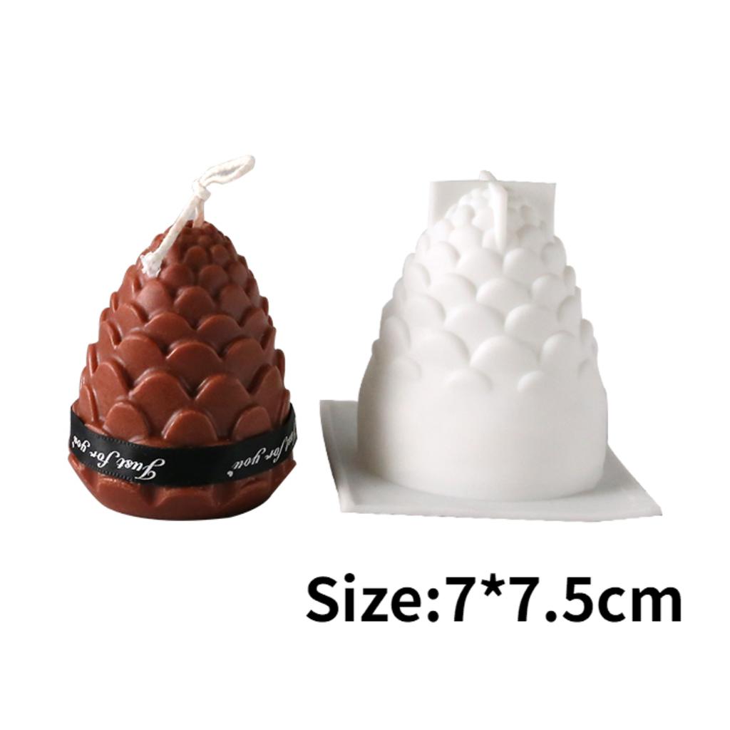 Креативная силиконовая форма для шоколада в виде рождественской елки, полосатый конус, набор для выпечки конфет, печенья, мороженого, торта, декора, мыла, свечей