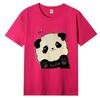 Summer Ladies Cute Cat Printed Cotton Breathable Style T-Shirt Short Sleeve