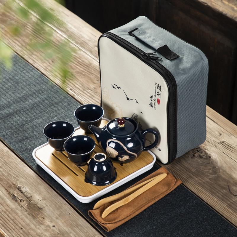 Печать бизнес-подарков креативный дорожный чайный набор керамический набор практичные подарки на открытие компании недорогие подарки клиентам