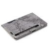 For Samsung Galaxy Tab S9 Wallet Case Map Pattern PU Leather Protective Tablet Cover