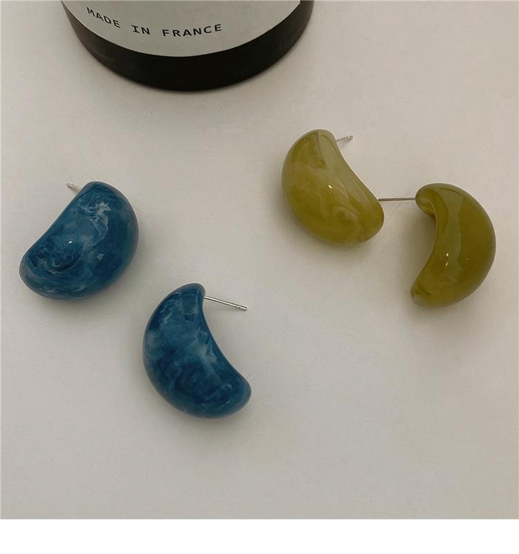 Уникальные летние красочные акриловые серьги для женщин в винтажном стиле и моде