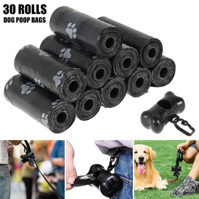 30Roll собачьи какашки мешки одноразовые собачьи отходы мешки дизайн собачьи отходы чистый подбирающий косточки мешок диспенсер инструменты