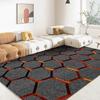 3D Volcano Lava Magma Area Rug Large Red Carpet for Living Room Bedroom Sofa Home Decor Kids Game Play Non-slip Floor Mat