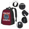 Save The Orangutans-Orangutan Conservation Pattern Design Bagpack School Bags Primate Save Orangutans Save The Orangutan Save