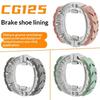 Тормозные колодки Тормозная колодка Блок Cg125 Для Gy6 50 Gy6 80 Gy6 125 Cg125 Cg150 139Qmb 152Qmi 156Fmi Скутер Мопед Квадроцикл