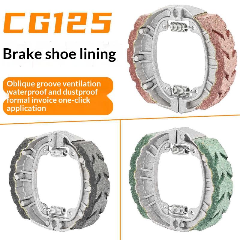 Тормозные колодки Тормозная колодка Блок Cg125 Для Gy6 50 Gy6 80 Gy6 125 Cg125 Cg150 139Qmb 152Qmi 156Fmi Скутер Мопед Квадроцикл