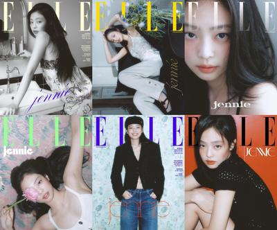 Elle Korea 2025 Август Специальный выпуск Дженни BLACKPINK Юм Чон-а Пак Хэ-джун