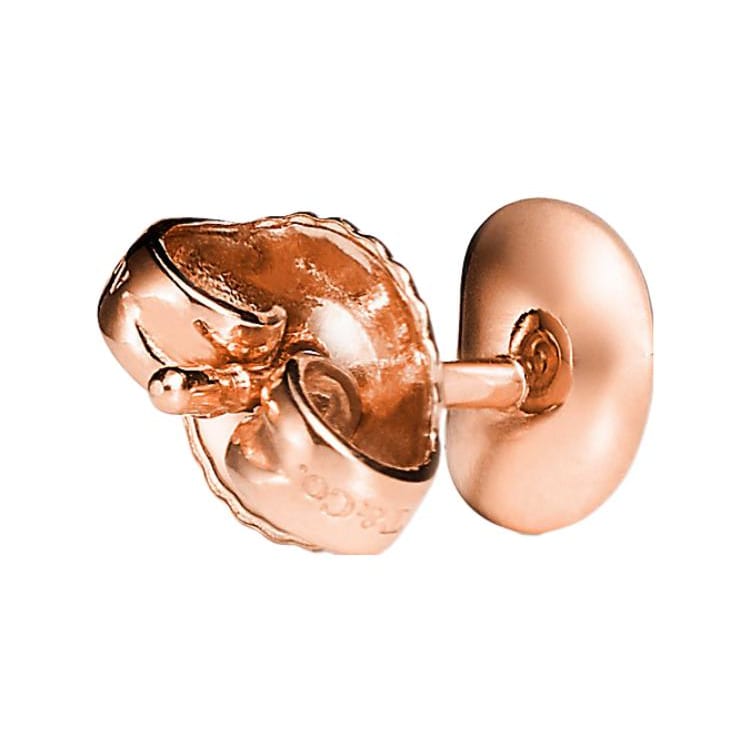 TIFFANY & CO. Elsa Peretti 18K Rose Gold Stud Earrings Women's GRP11428