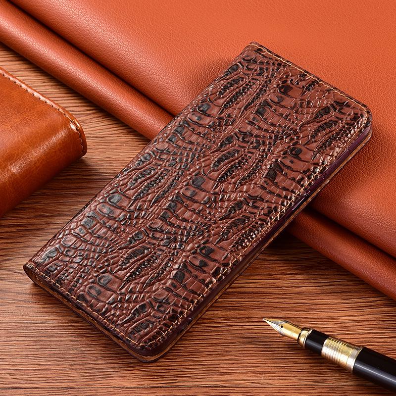 Чехол-книжка из натуральной кожи для серии Xiaomi Redmi Note (Note 14 Pro+, Note 12, Note 11 SE, Note 10, Note 9)