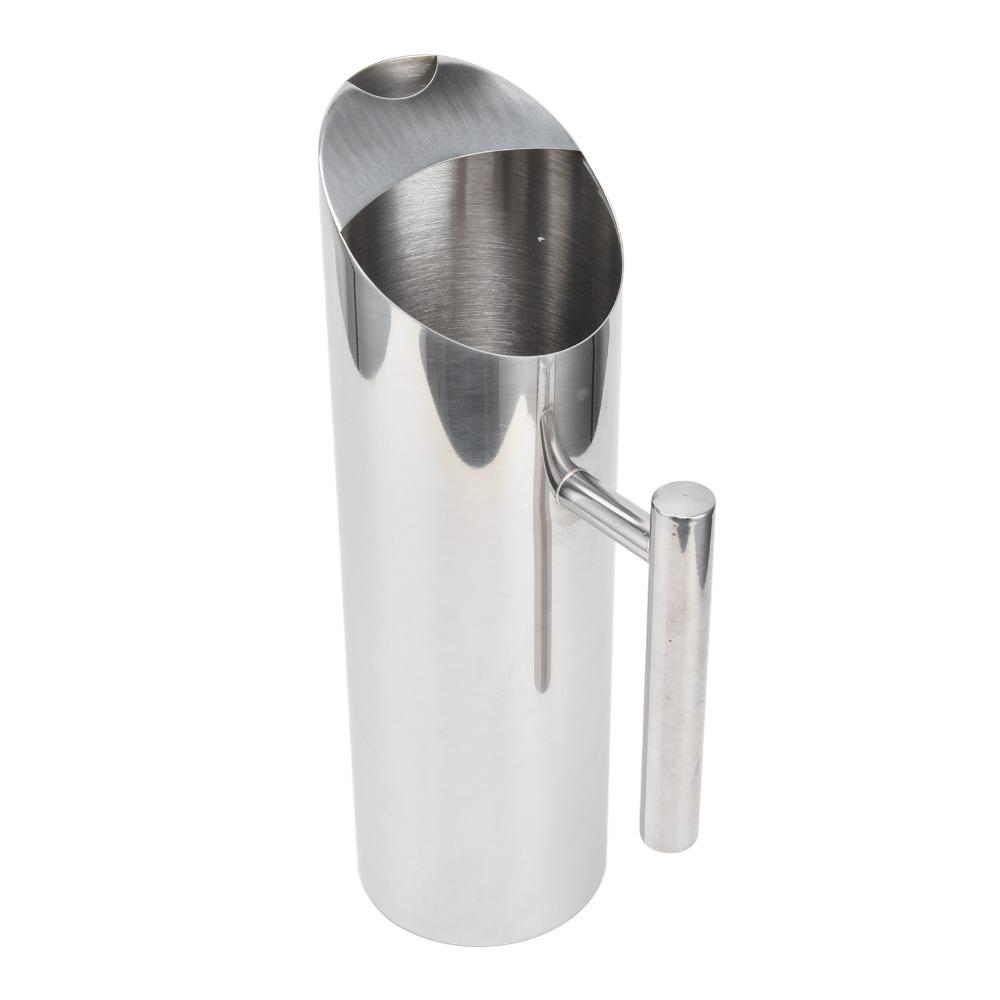 Ergonomic Handle Stainless Steel Pitcher Stainless Steel Coffee Pitcher Coffee Container