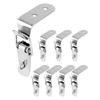 Corner Mounting Fasteners Long Service Steel Fasteners Set Easy To Use Snap Lock Convenient Fastening Solution 8/12pcs